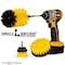 Drill Brush Power Scrubber By Useful Products 5 in W 7 in L Brush, Yellow Y-S-42J-5X-QC-DB - alternate 6